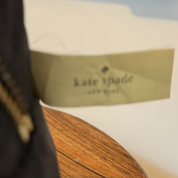 Kate Spade New York Navy Nylon Cosmetic Pouch - Travel Makeup Bag - Picture 10 of 12